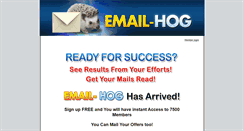 Desktop Screenshot of email-hog.com